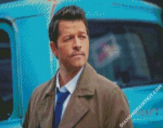 Castiel Character diamond paintings