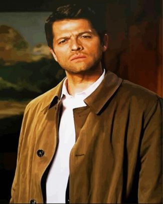 Castiel Supernatural Character diamond painting