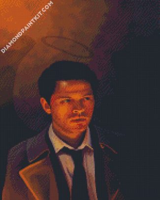 Castiel Supernatural diamond paintings