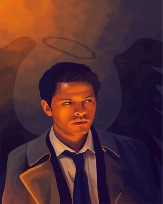 Castiel Supernatural diamond painting