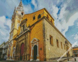 Cathedral De Santa Catalina De Alejandria Columbia 2 diamond painting