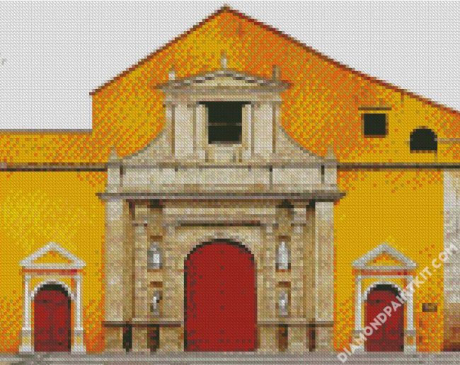 Cathedral De Santa Catalina De Alejandria Columbia diamond painting