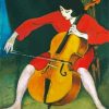 Cello Player Girl diamond painting