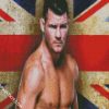 Champion Micheal Bisping diamond painting