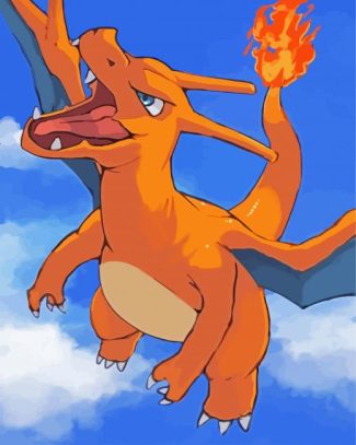 Charizard diamond painting