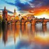 Charles Bridge Czech diamond painting