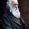 Charles Darwin diamond painting