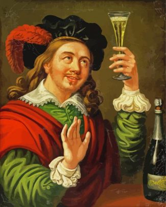 Cheers Wine diamond painting