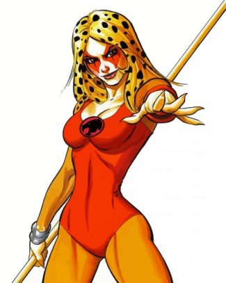 Cheetara diamond painting