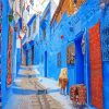 Chefchaouen The Blue City diamond painting