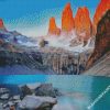 Chile Torres del Paine National Park diamond paintings