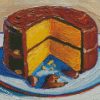 Chocolate Cake Art diamond paintings