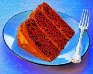 Chocolate Cake diamond painting