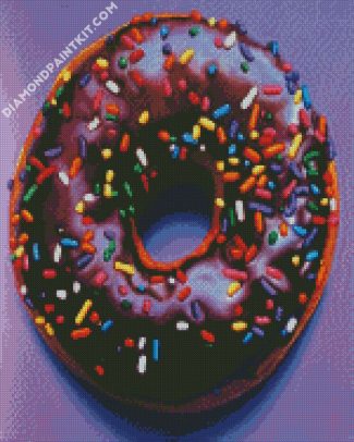 Chocolate Donut diamond paintings