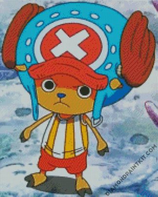 Chopper From One Piece diamond painting