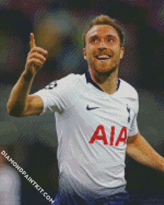 Christian Eriksen diamond painting