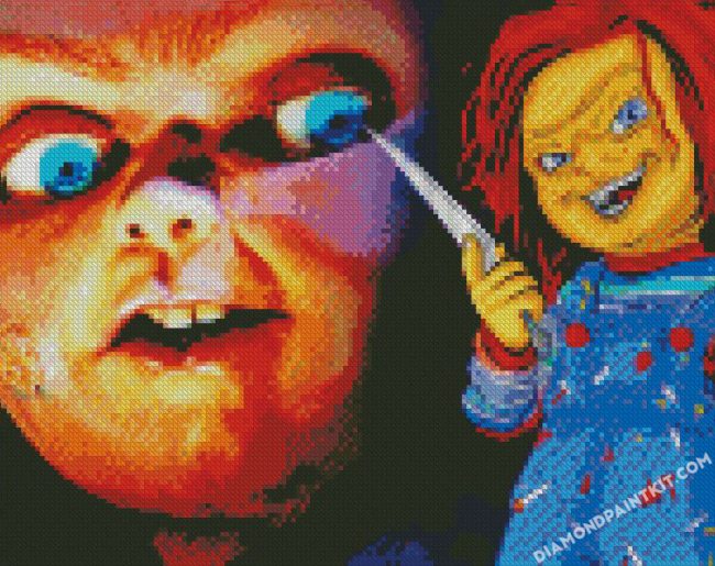 Chucky childs play diamond paintings