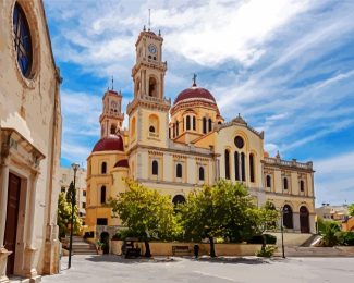 Church Of Agios Minas Crete diamond painting