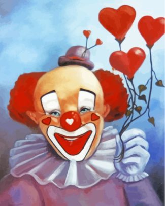 Circus Clown diamond painting