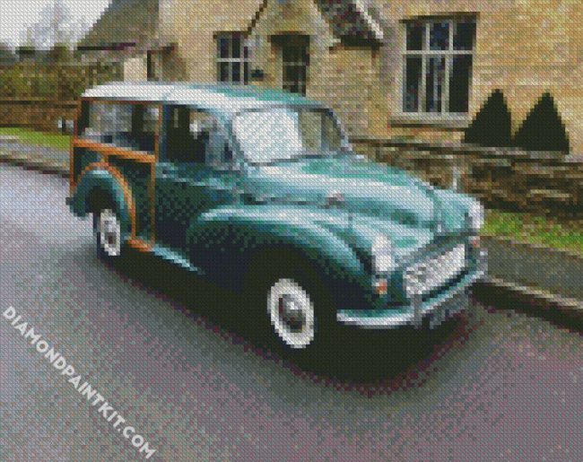 Classic Morris Minor diamond paintings