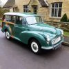 Classic Morris Minor diamond painting