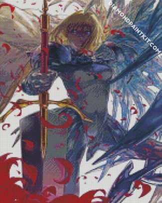 Claymore Anime Art diamond paintings