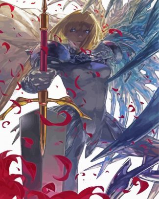 Claymore Anime Art diamond painting