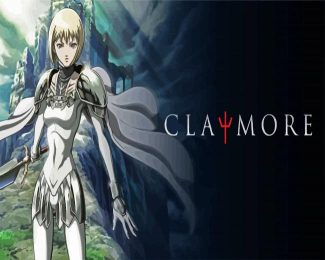 Claymore Anime diamond painting