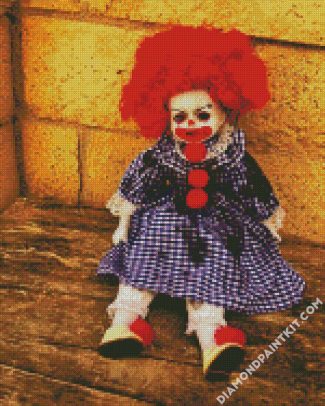 Clown Doll diamond paintings