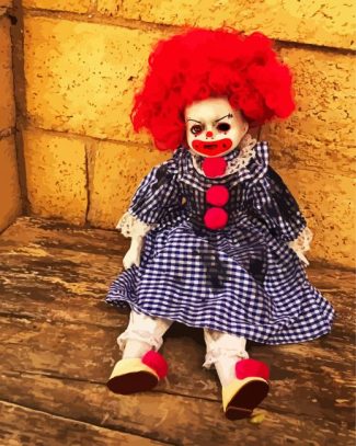 Clown Doll diamond painting