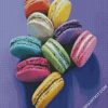 Colored Macarons diamond painting