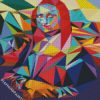 Colorful Abstract Mona Lisa diamond paintings