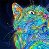 Colorful Cat Art diamond painting