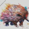 Colorful Echidna diamond paintings