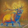 Colorful Elk diamond paintings