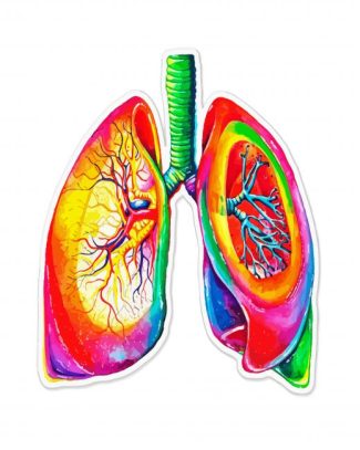 Colorful Lungs diamond painting