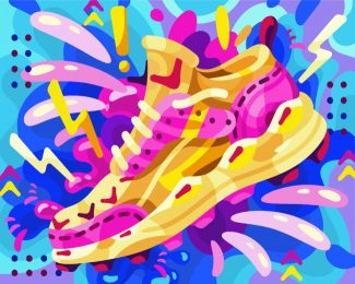 Colorful Sneakers diamond painting