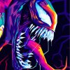 Colorful Venom diamond painting