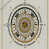 Compass Illustration diamond painting