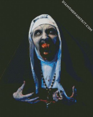 Conjuring Demon Nun diamond painting