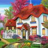 Cozy Cottage diamond painting