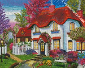 Cozy Cottage diamond painting