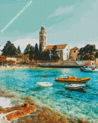 Croatia Hvar Island diamond painting