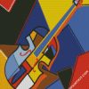 Cubist Musical Instrument diamond painting