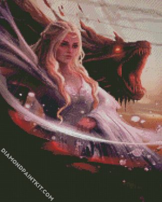 Daenerys GOT Art diamond painting