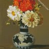 Dahlias Vase Still Life diamond painting