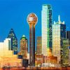 Dallas City Buildings diamond painting