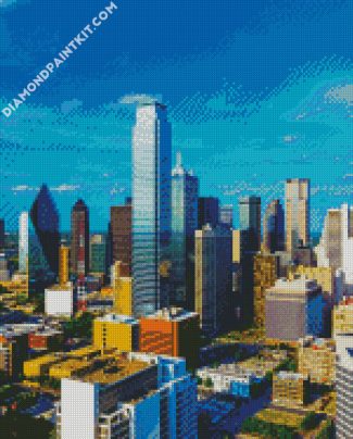 Dallas City diamond painting