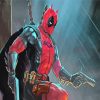 Deadpool Batman diamond painting