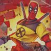 Deadpool Movie diamond paintings